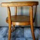 Children's chair in curved wood early 20th century