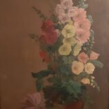 Tableau huile sur toile signée