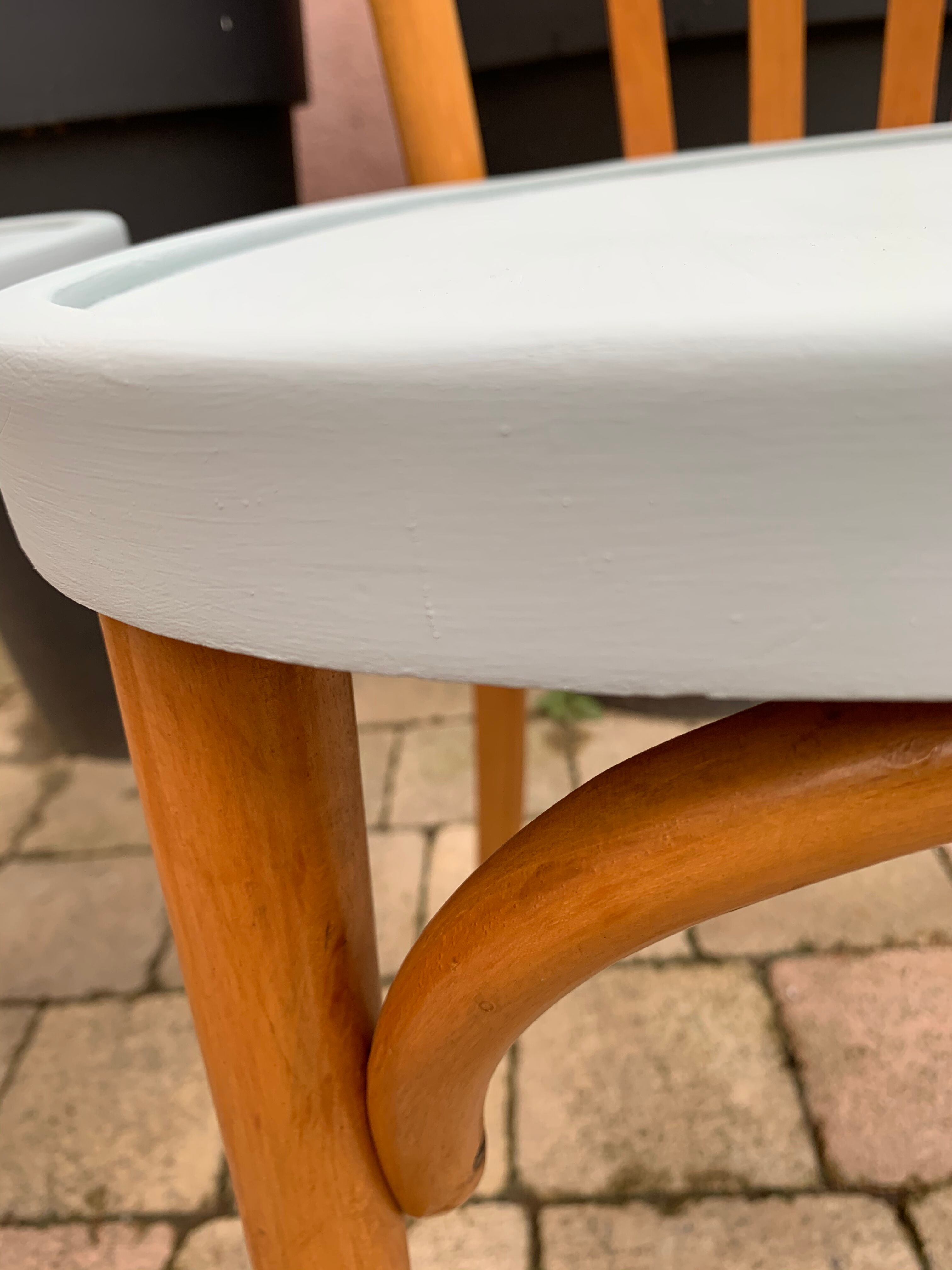 Pair of bistro chairs