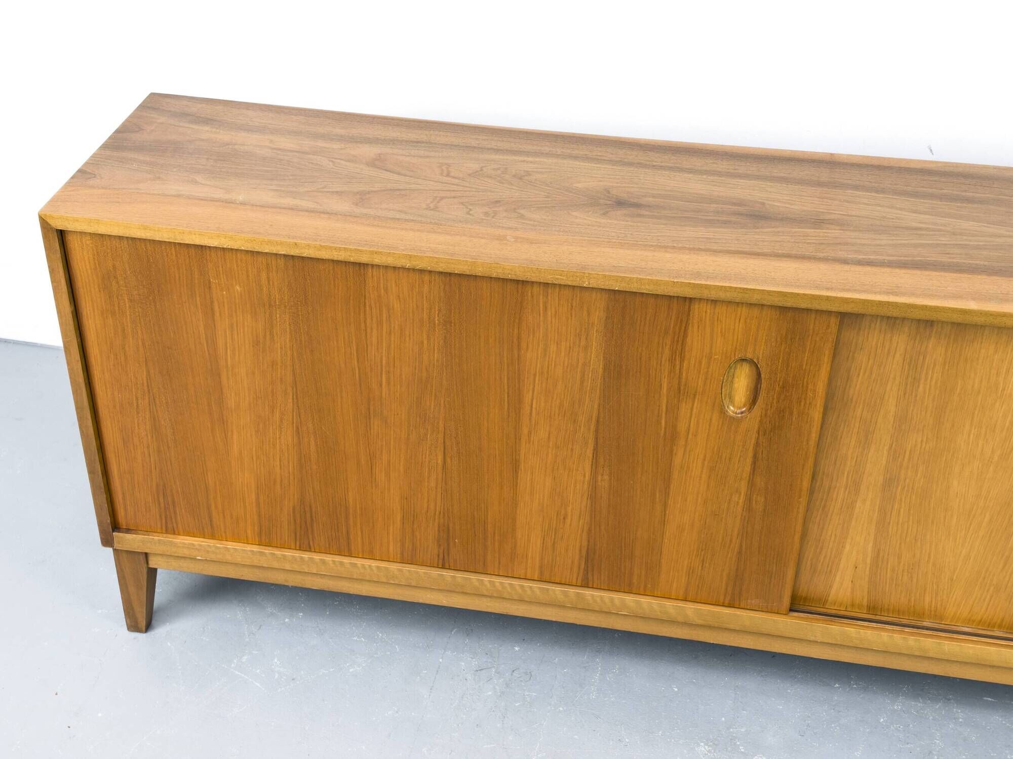 Mid-Century Sideboard in Walnut by Georg Satink for WK Möbel, 1950s