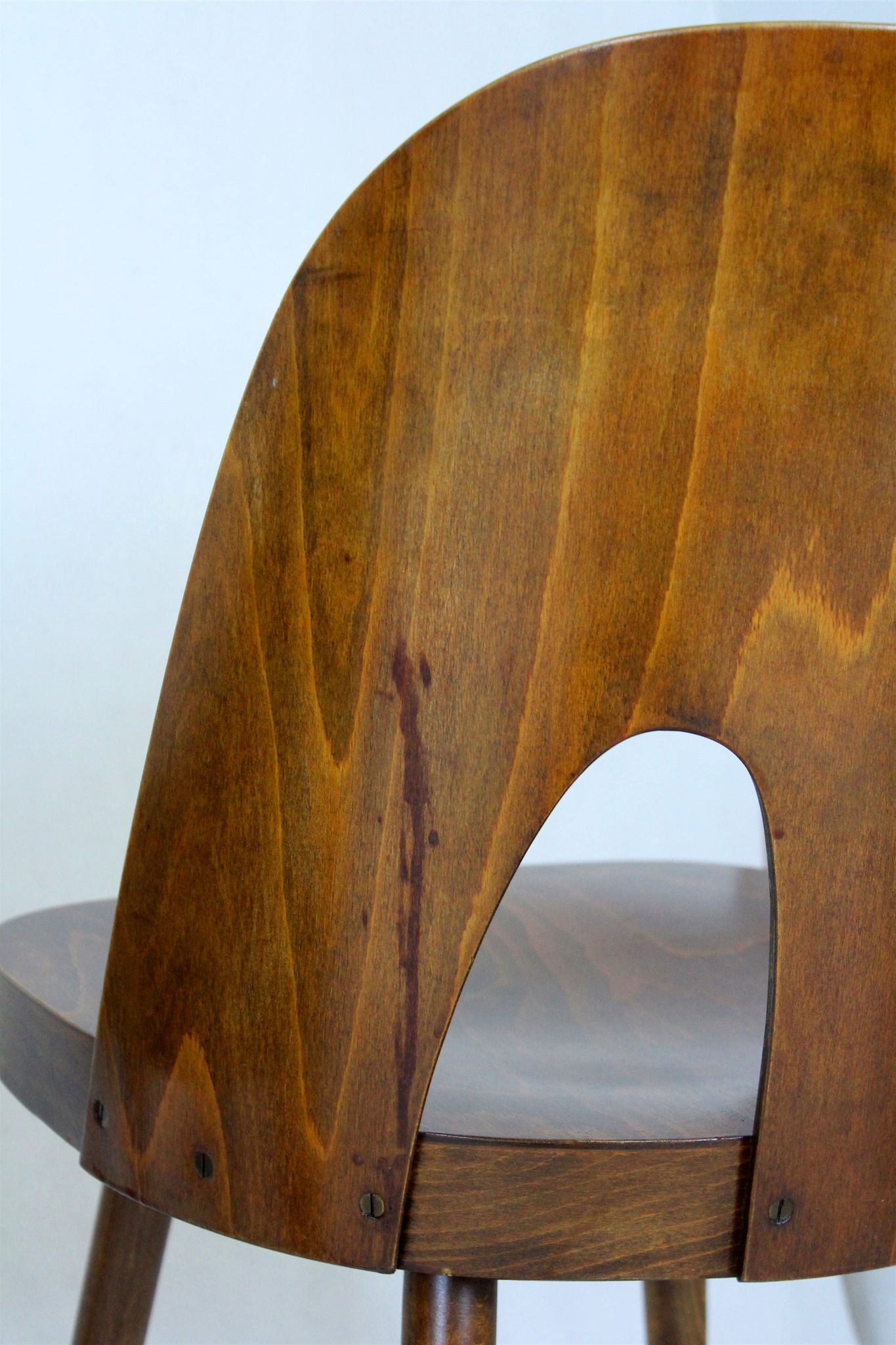 Wooden chairs by Oswald Haerdtl for Ton, 1950