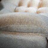 Modular sofa semicircle '70, F.lli Carloni set of 3