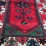 Carpet vintage Turkish Anatolian Konya done hand 120 X 145 CM