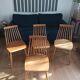 Chaises en bois vintage Ikea 1960