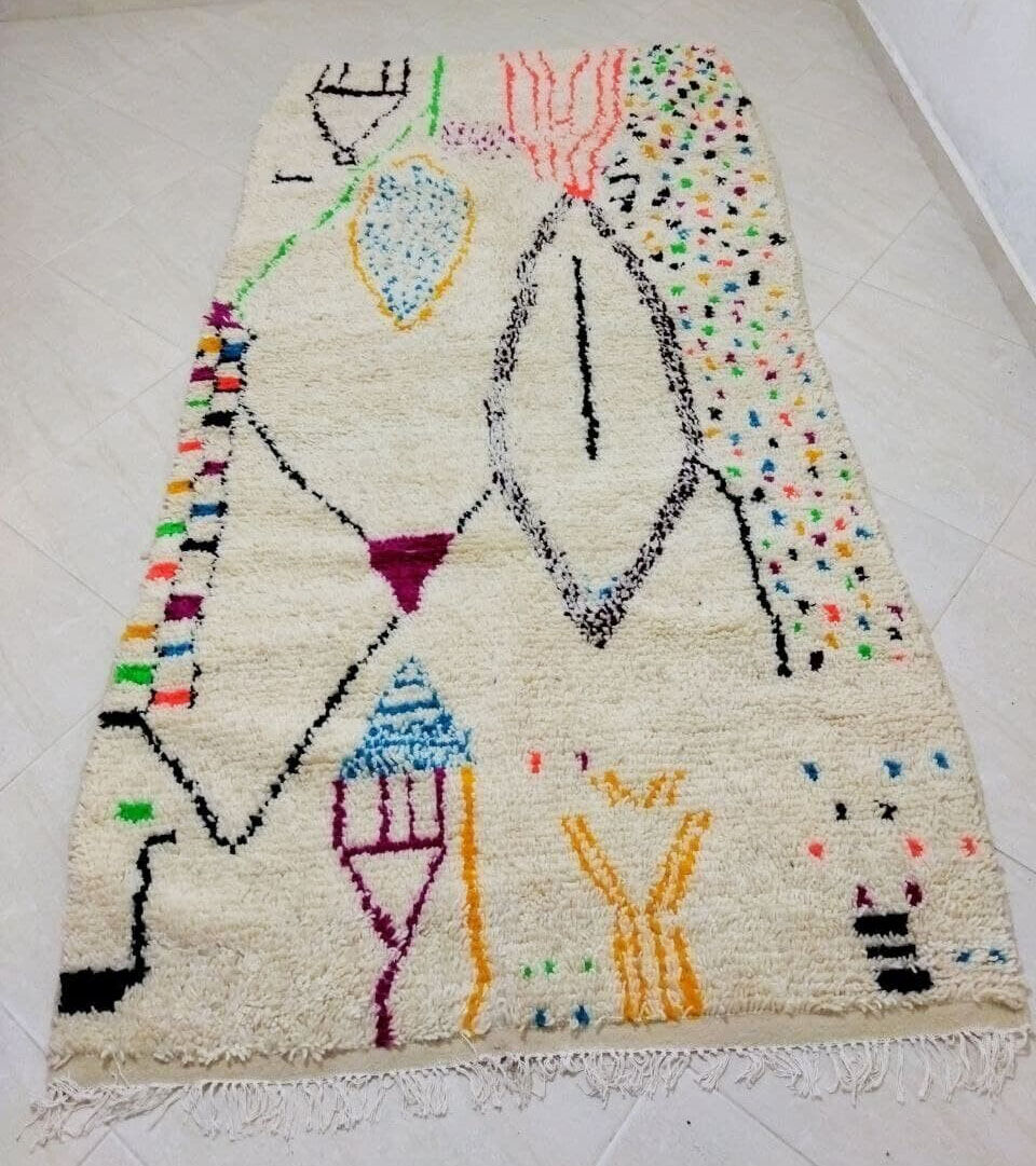 Moroccan Carpet 246x145cm