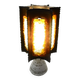 Brutalist design lamp in ceramic and metal - Accolay