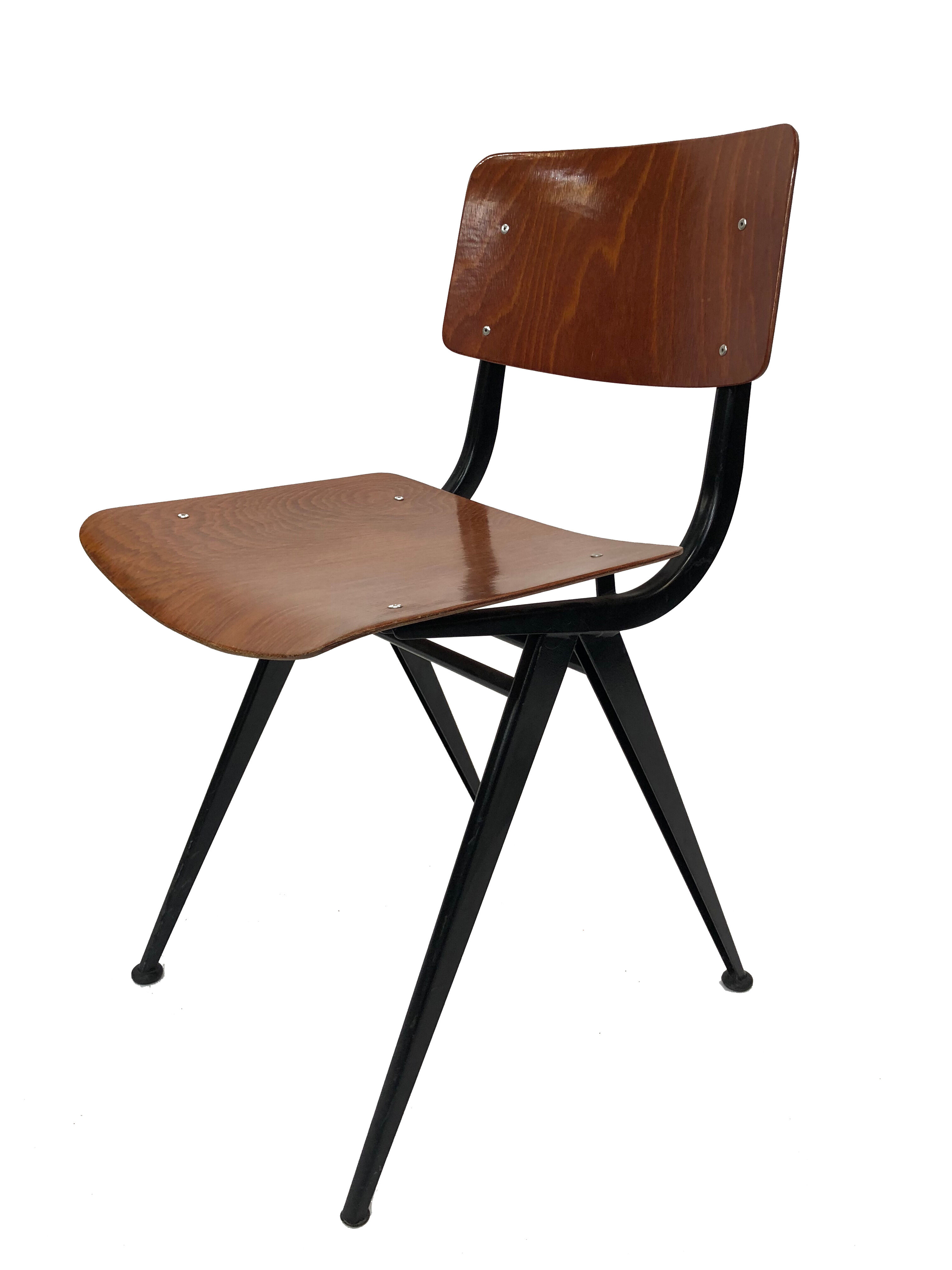 Eromes Marko vintage compass school chair