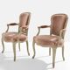 Paire de fauteuils néo-classiques Louis XV Maison Jansen 1940