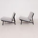 Set of 2 Alf Svensson for DUX model 013 lounge chairs, Sweden 1960's