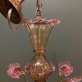 Murano crystal chandelier