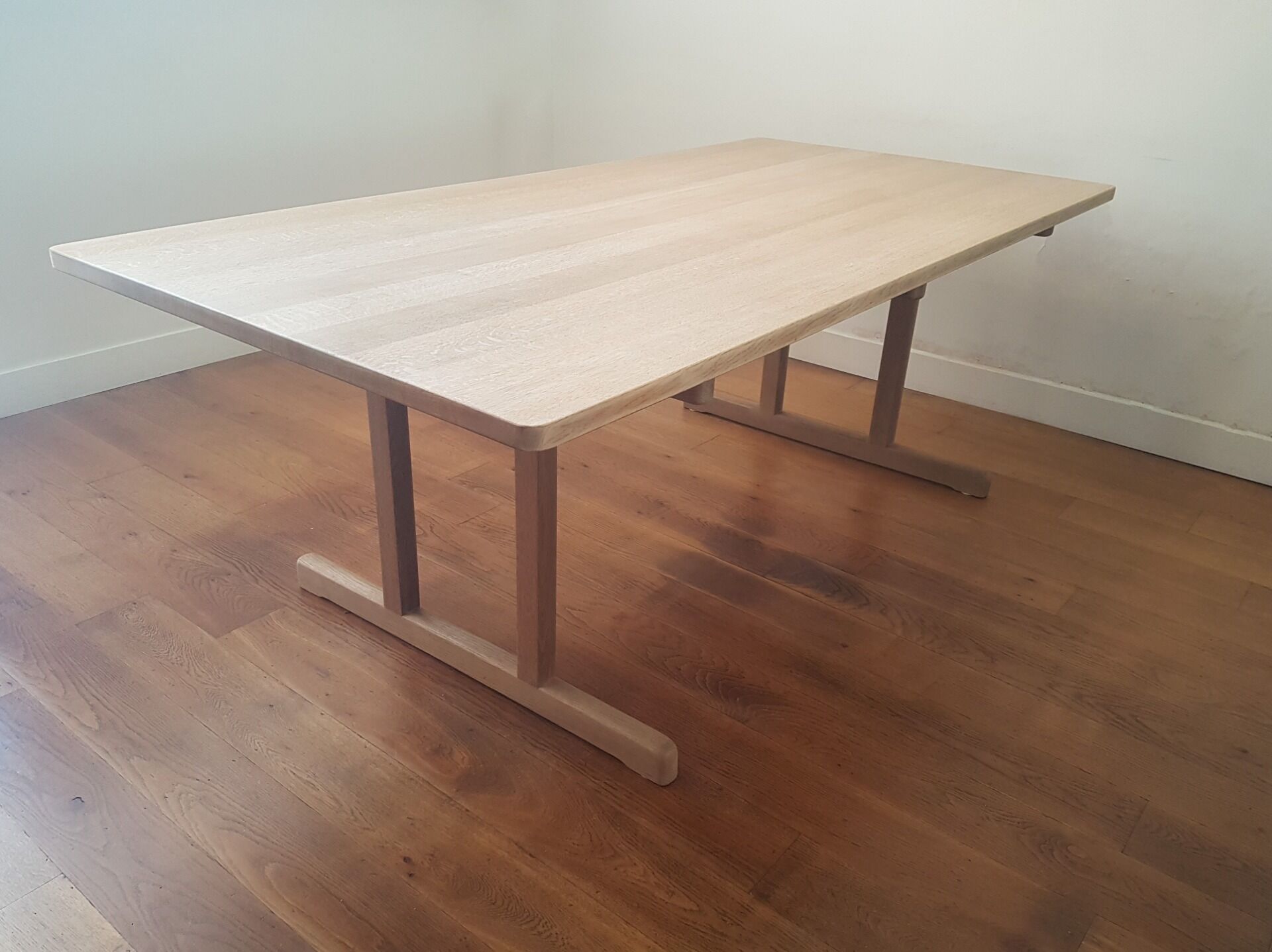 Børge Mogensen BM6286 shaker dining table for Fredericia in solid soaped oak