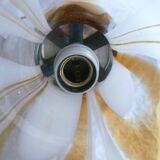 Murano glass ceiling light chandelier Space Age 70's design rolly vintage