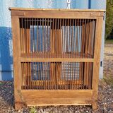 Old teak mesh pantry