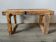 Coffee table in reclaimed wood