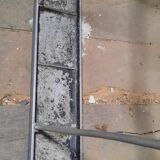 Aluminum floor coat rack