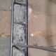 Aluminum floor coat rack