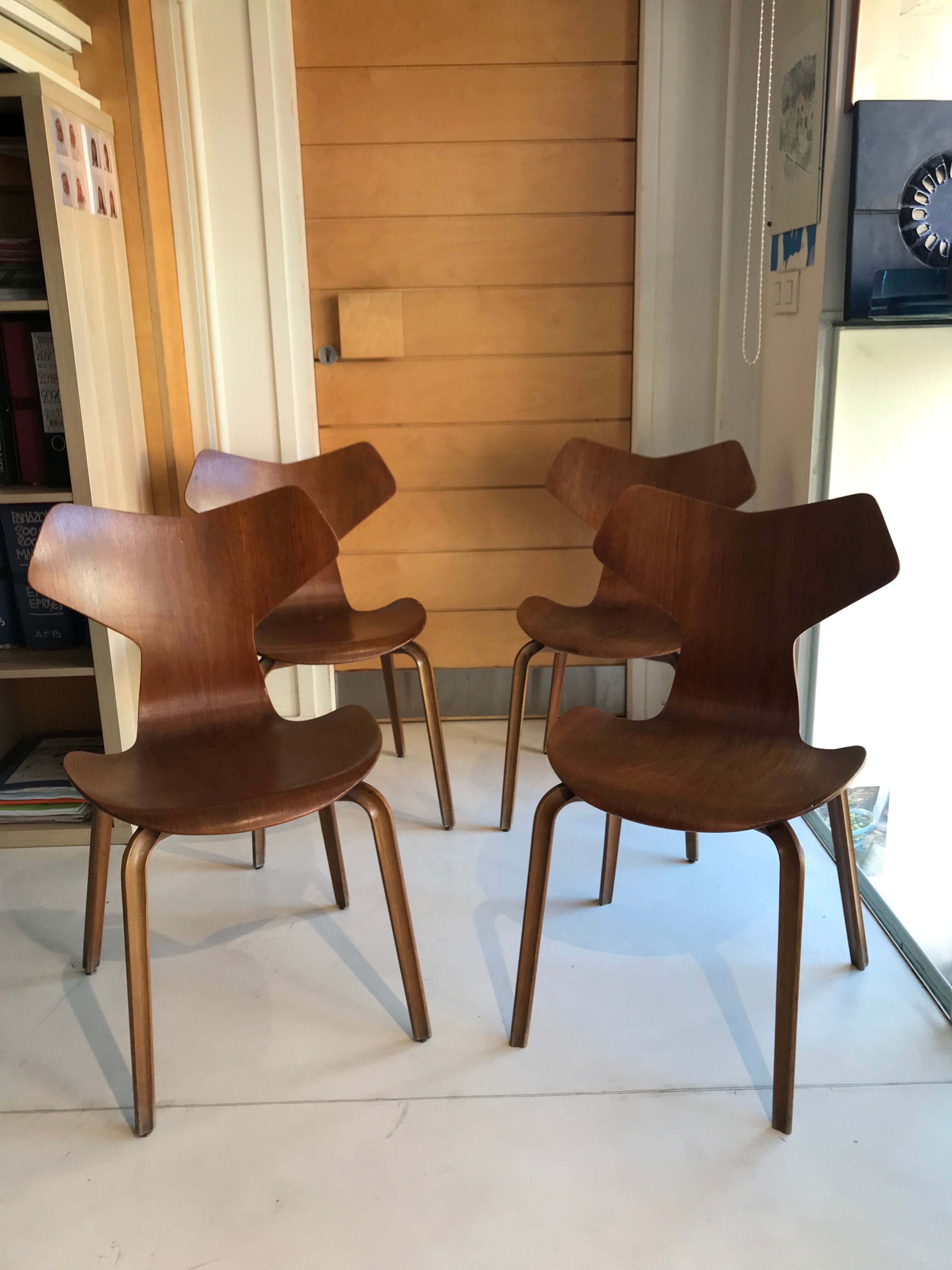 Grand Prix chairs Arne Jacobsen