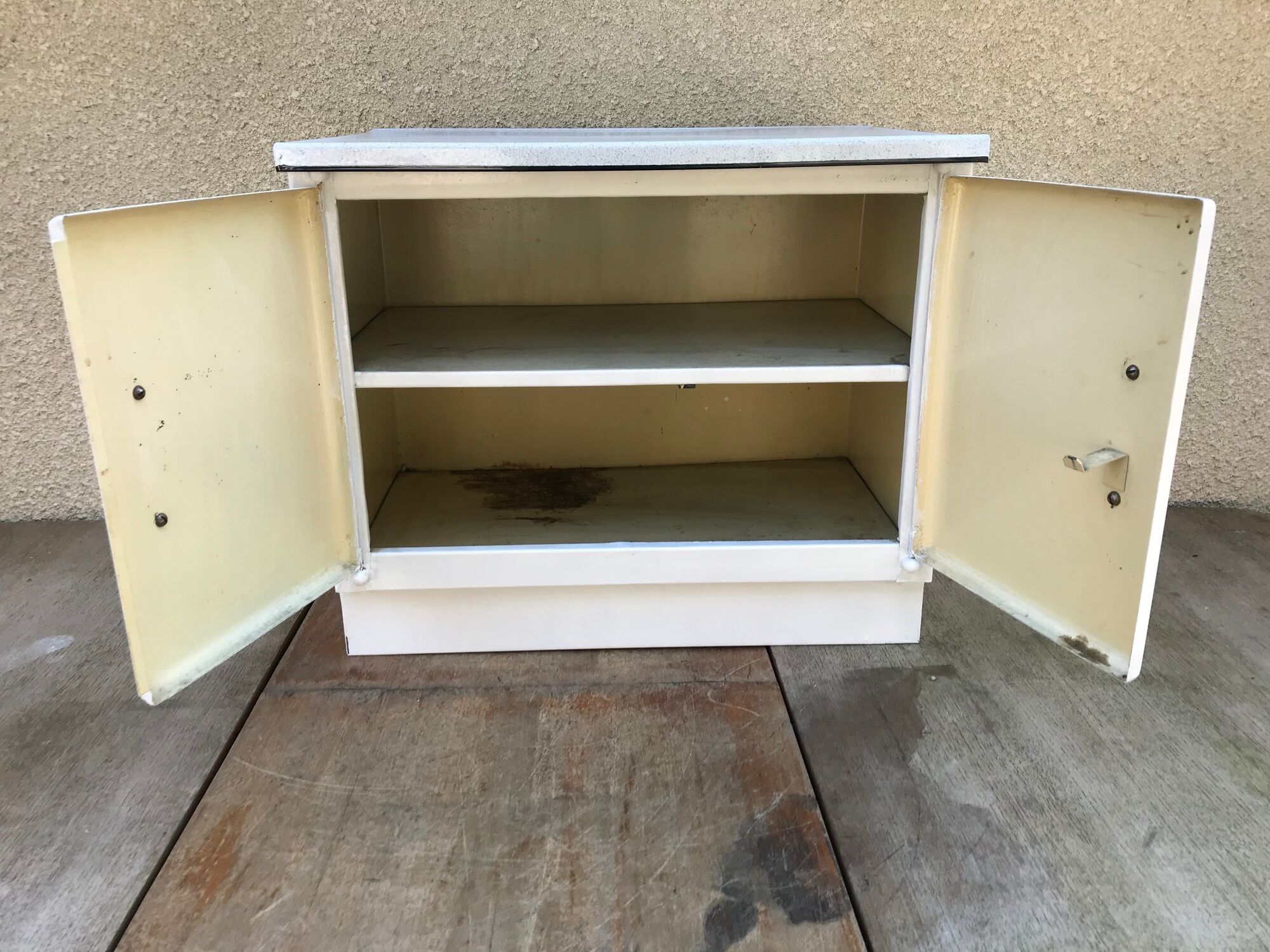 Old furniture low kitchen