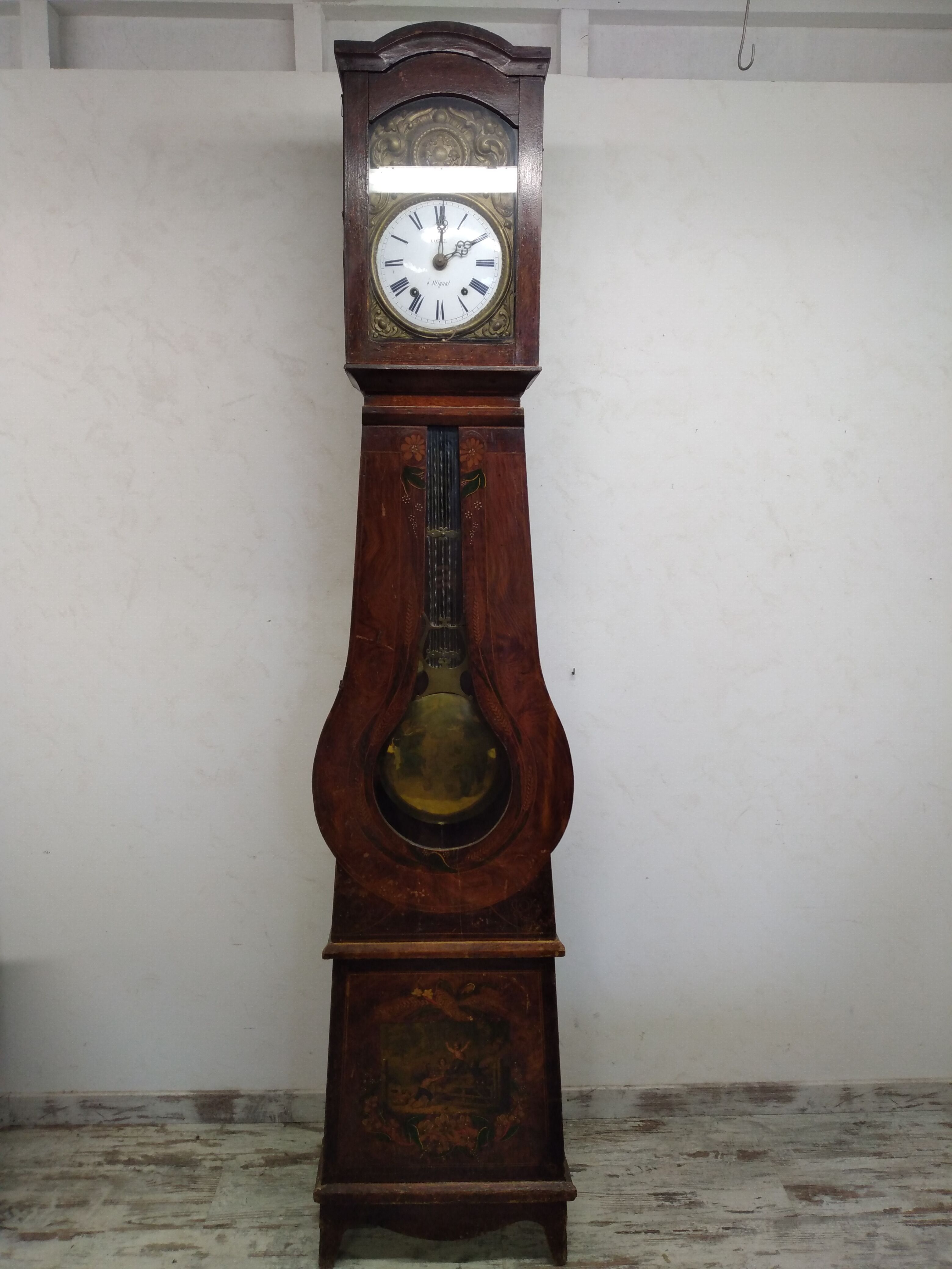 Ancient Comtoise clock