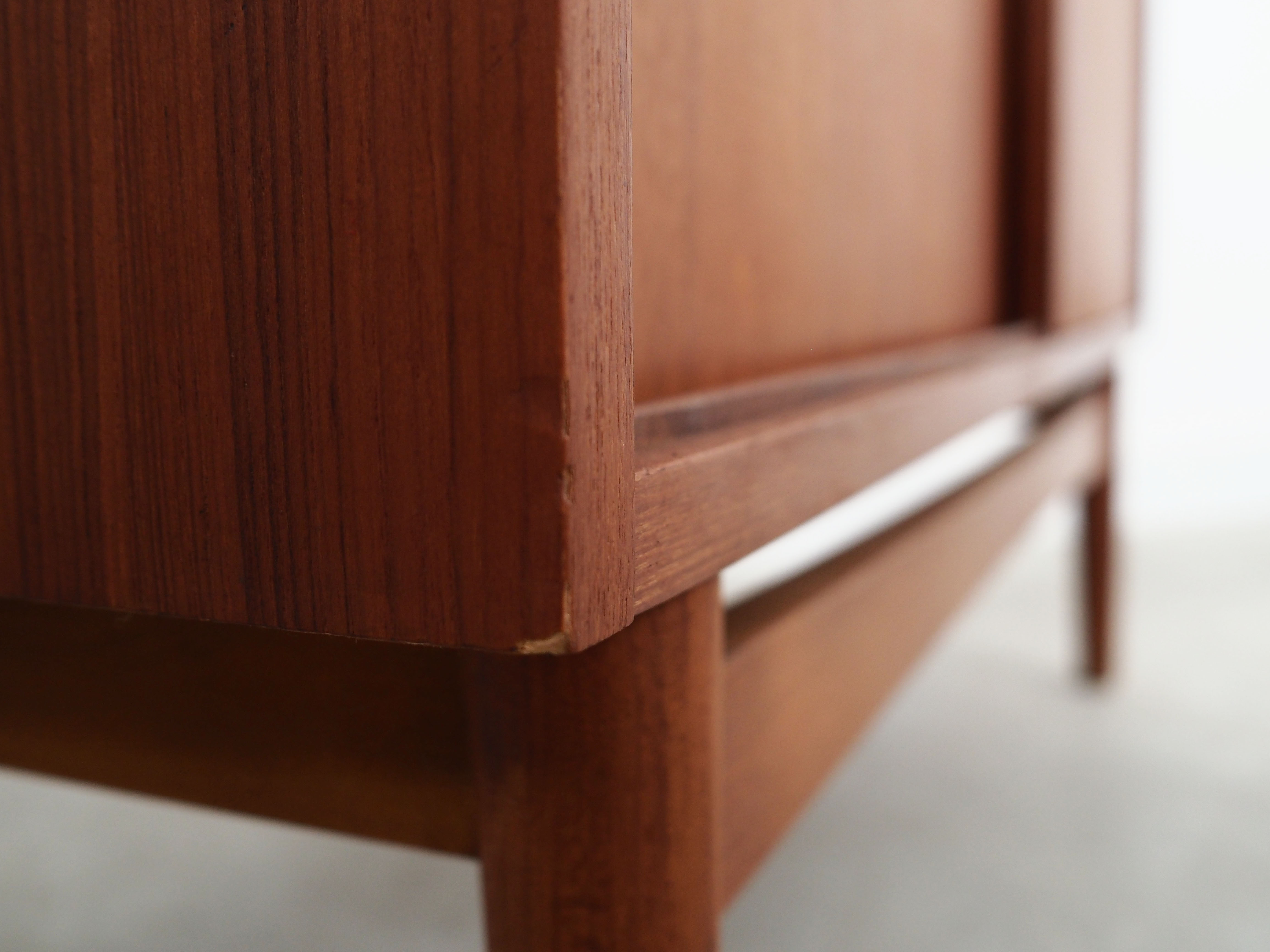 Teak bookcase, Danish design, 1960s, designer: Johannes Sorth, production: Bornholm