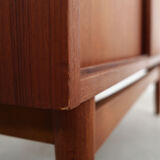 Teak bookcase, Danish design, 1960s, designer: Johannes Sorth, production: Bornholm