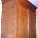 Louis Philippe sacristy cabinet in blond oak