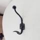 Pair of vintage coat hooks