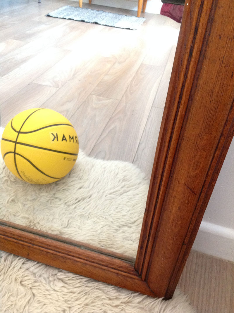 Large Louis-Philippe mirror 150 x 88 cm