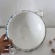 Terre de Fer tureen or salad bowl, Onnaing earthenware, Stella motif, French manufacture