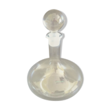 Mouth-blown glass decanter