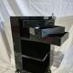Early edition boby troley joe colombo bieffeplast black 1970
