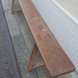 Old farm bench