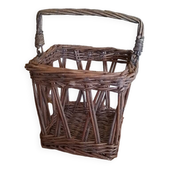 Vintage wicker basket