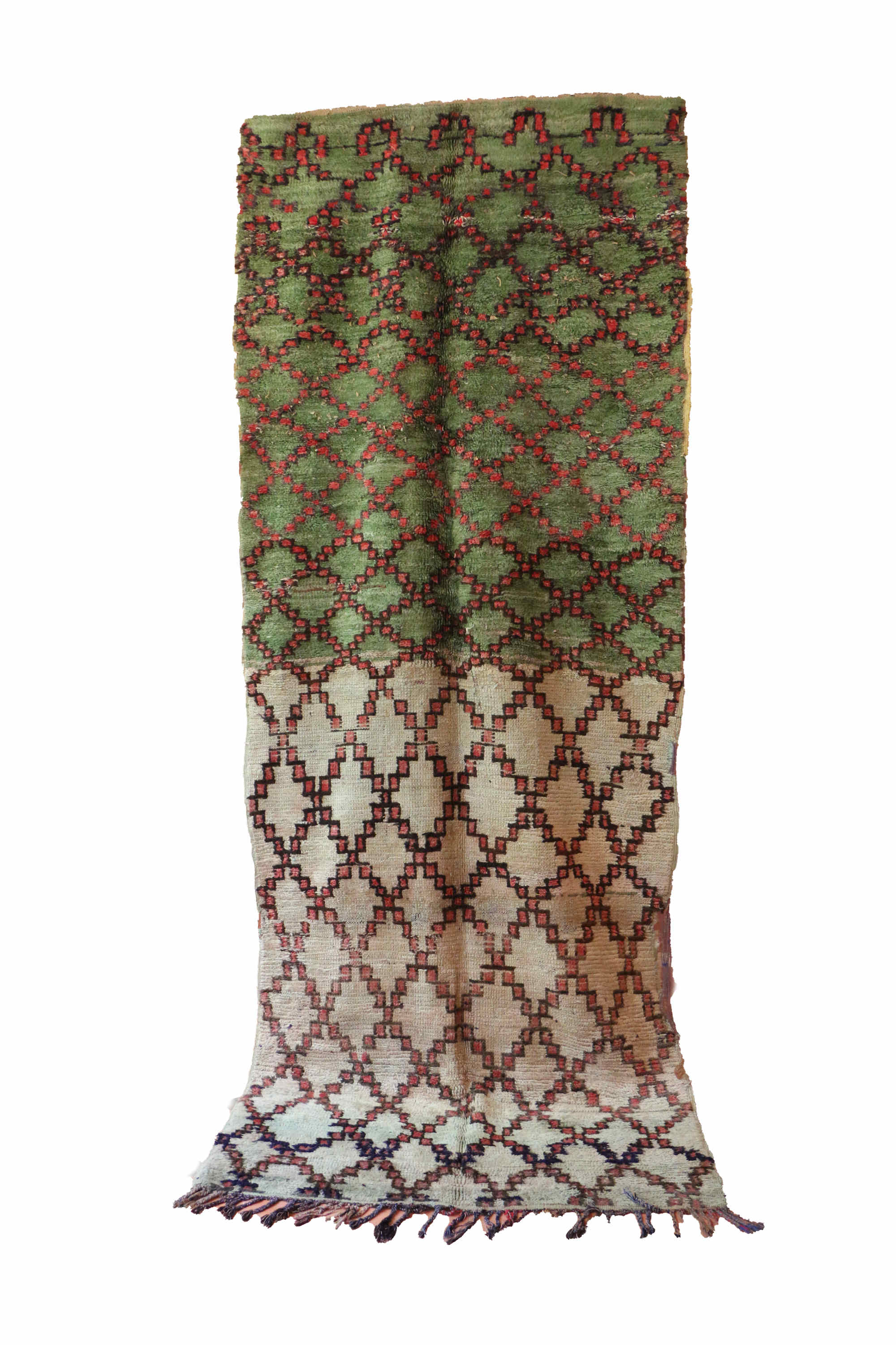 Moroccan Vintage Carpet 157 x 398 cm