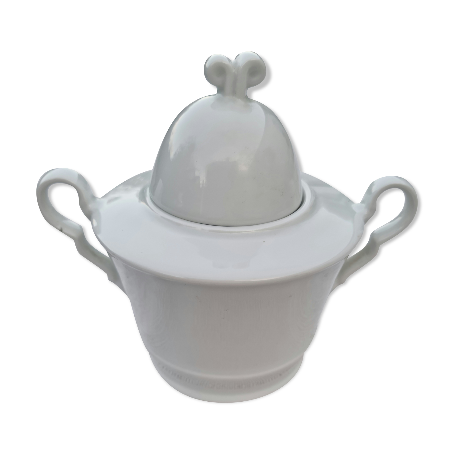 Sugar bowl double handles