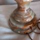 Lampe vintage en onyx