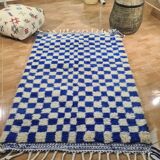 Handmade wool Berber rug 150 X 100 CM