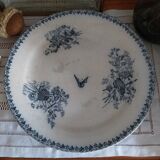 Large iron earth dish Onnaing Nord model Moisson