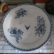 Grand plat terre de fer Onnaing Nord modèle Moisson