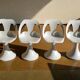 4 chairs and 1 Space Age table from the 1960s.