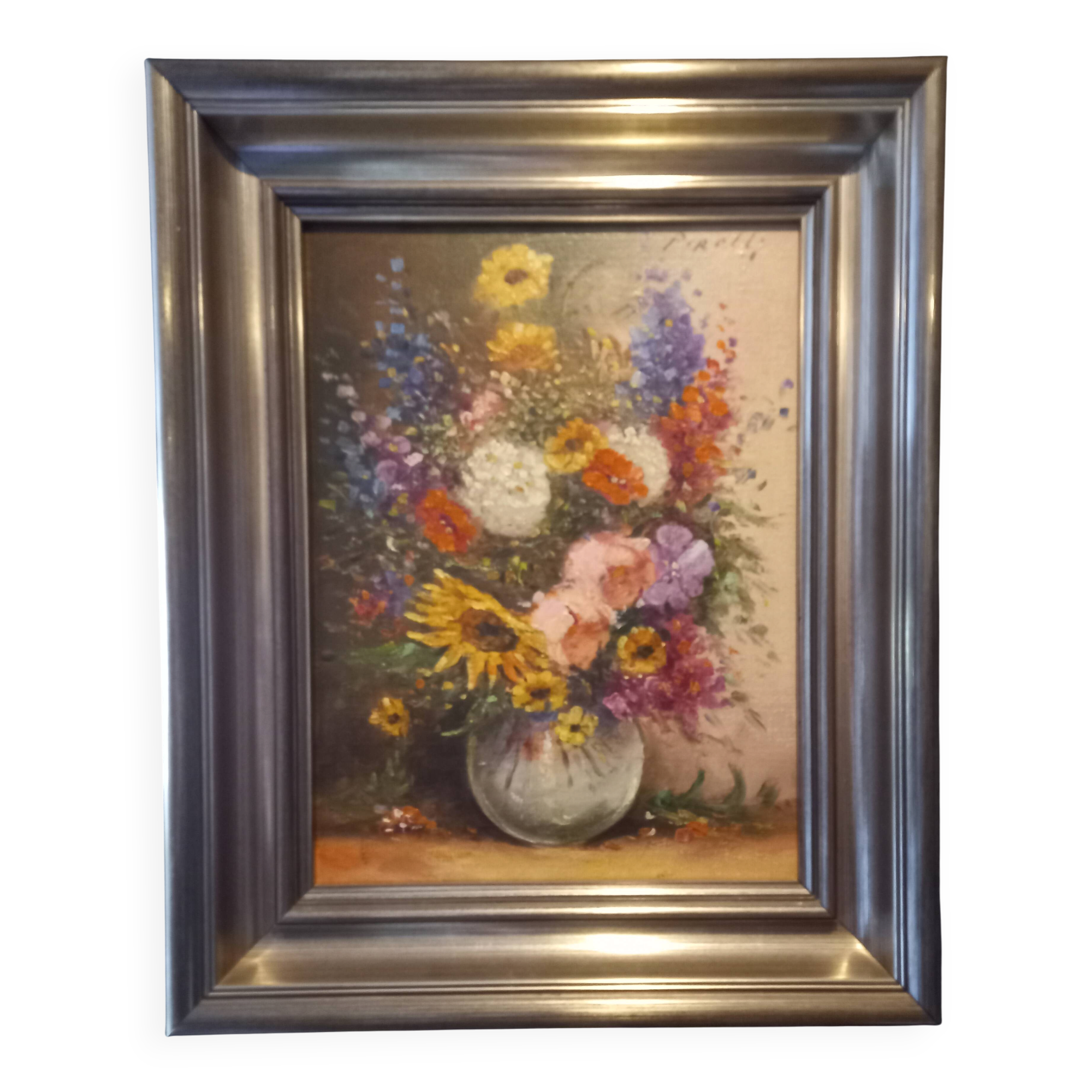 Oil on canvas Pirelli