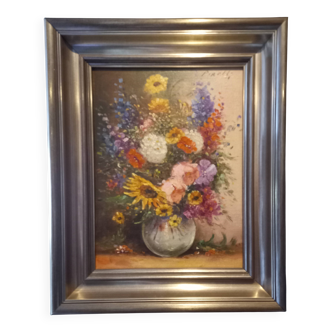 Oil on canvas Pirelli