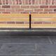 Ancien banc d'école