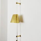 Applique murale en laiton et acrylique