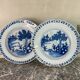 Paire de plats en faïence de Delft, XVIIIème siècle