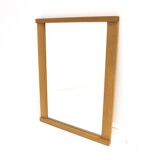 Scandinavian oak mirror Fröseke by Nybrofabriken, Sweden 1960
