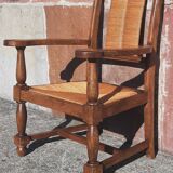 Straw chair (seat and backrest)