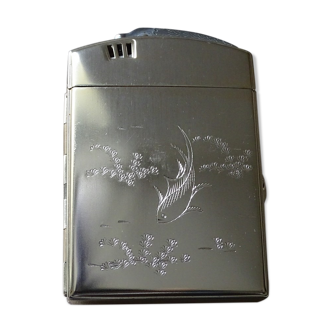 Cigarette case with lighter "sunflower"