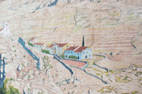 Poster "Greece" educational grid 1918