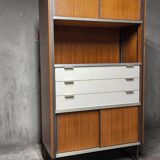 Vintage EFA bookcase and shelves by Georges Frydman